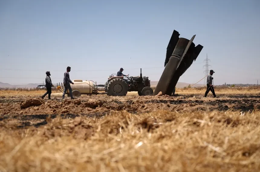 Israel Iran tensions ease after brief exchange of strikes - AP Photo/Ghaith Alsayed