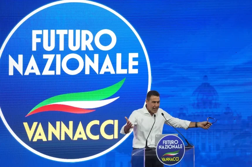 Giorgia Meloni faces political pressure from Roberto Vannacci - AP Photo/Gregorio Borgia