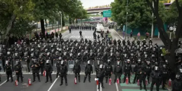 Security preparations underway near Mexico City World Cup venues - AP Photo/Eduardo Verdugo