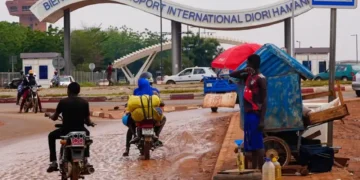 Security forces respond after attack at Niger airport - AP Photo/Sam Mednick, File