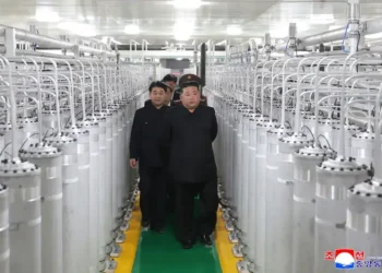 Kim Jong Un visits newly revealed nuclear fuel facility - Korean Central News Agency/Korea News Services via AP