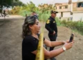 Police respond to crime scene ahead of Peru election - AP Photo/Rodrigo Abd