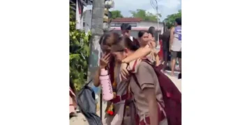 Police investigate deadly shooting at Philippine high school campus - James Daantos via AP Photo