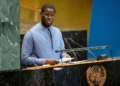Senegal lawmakers debate constitutional reform in the National Assembly. - AP Photo/Angelina Katsanis, File