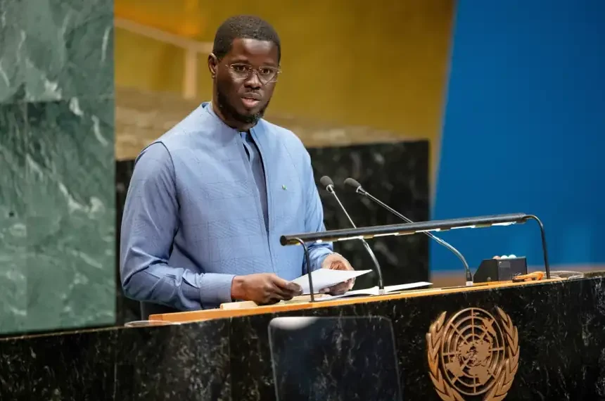 Senegal lawmakers debate constitutional reform in the National Assembly. - AP Photo/Angelina Katsanis, File