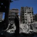 Residents inspect damaged homes in southern Lebanon - AP Photo/Hassan Ammar