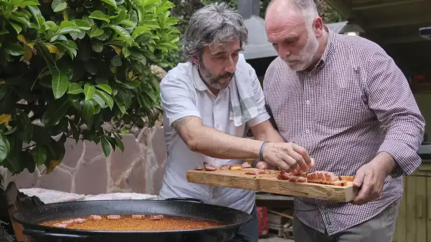 Traditional Spanish tapas served in a lively tapas bar - Courtesy of José Andrés and Family in Spain