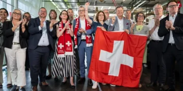 Swiss voters reject proposal to cap national population growth - Alessandro della Valle/Keystone via AP