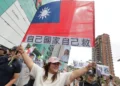 Taiwan intelligence agency headquarters amid cross-strait security tensions - AP Photo/Chiang Ying-ying