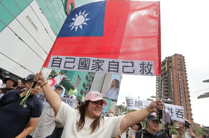 Taiwan intelligence agency headquarters amid cross-strait security tensions - AP Photo/Chiang Ying-ying