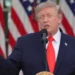 President Donald Trump discusses tariffs targeting countries with digital services taxes. - AP Photo/Jacquelyn Martin