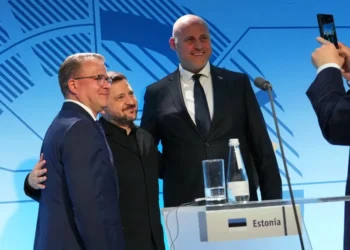 Ukrainian officials attend European Union accession talks in Luxembourg - AP Photo/Sergei Grits