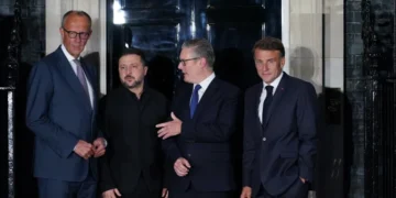 European leaders meet in London to discuss Ukraine defense - AP Photo/Alberto Pezzali