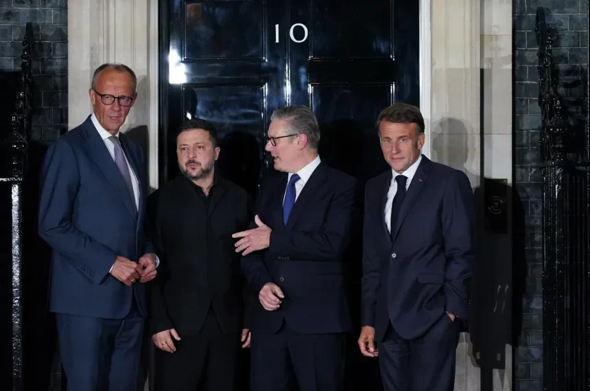 European leaders meet in London to discuss Ukraine defense - AP Photo/Alberto Pezzali
