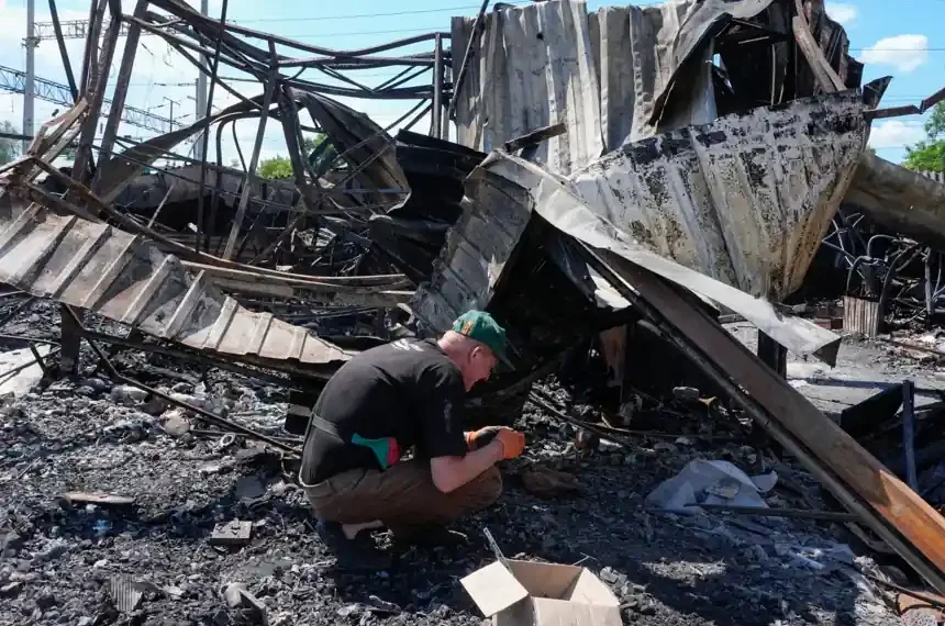 Ukrainian long-range strike campaign targets infrastructure inside Russia - AP Photo/Efrem Lukatsky