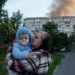 Emergency crews respond after Russian strikes hit Kyiv - AP Photo/Evgeniy Maloletka