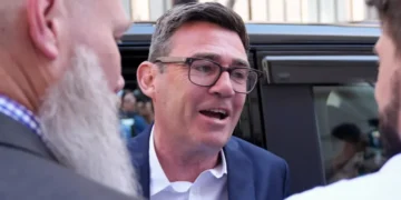 Andy Burnham emerges as frontrunner in UK leadership race - Andrew Matthews/PA via AP