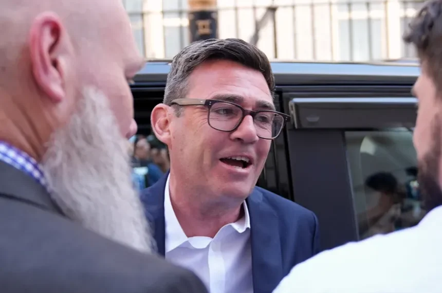 Andy Burnham emerges as frontrunner in UK leadership race - Andrew Matthews/PA via AP