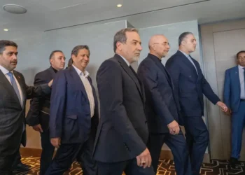Diplomats meet during U.S.-Iran negotiations in Switzerland - Urs Flueeler, Pool Photo via AP