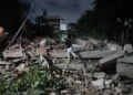 Damaged buildings and emergency response efforts after earthquakes in Caracas - AP Photo/Adrian Naranjo