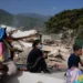 Venezuelan families shelter outdoors after devastating earthquakes damaged homes - AP Photo/Ariana Cubillos