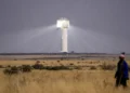 Renewable energy infrastructure in Africa as experts call for stronger institutions to support clean energy growth. - AP Photo/Themba Hadebe, File