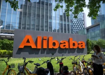 Alibaba headquarters linked to U.S. settlement over illegal online product sales. - AP Photo/Mark Schiefelbein, File