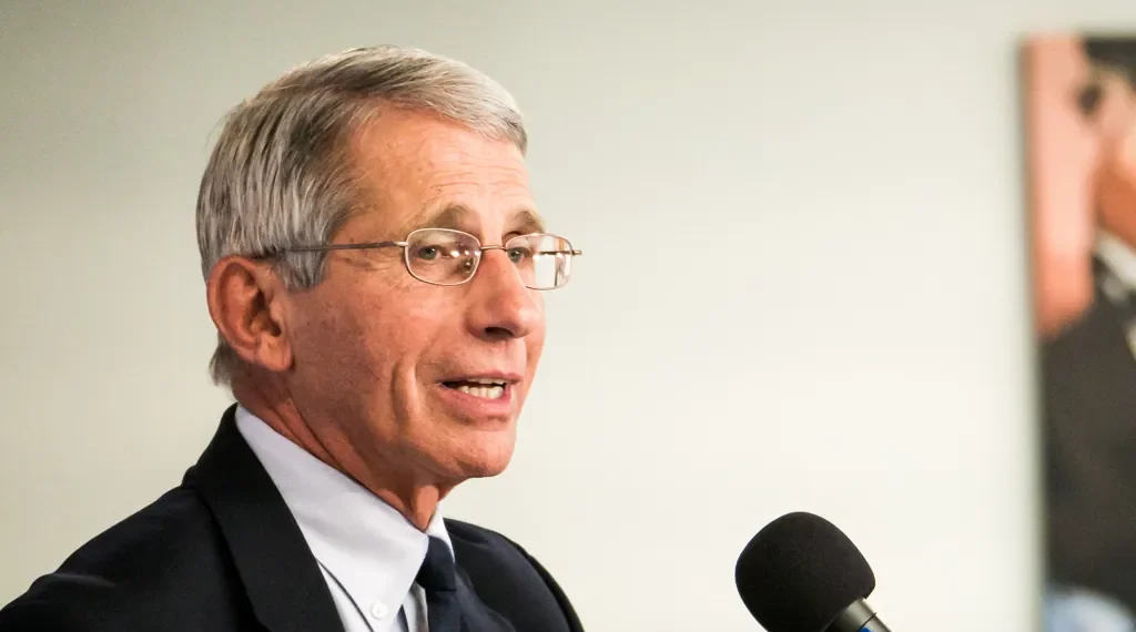 Anthony Fauci speaks during an Alliance for Health Reform briefing on the Zika virus in Washington, D.C., addressing public health policy and infectious diseases.