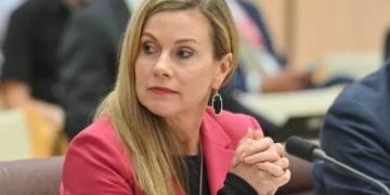 Australian Parliament debates stronger enforcement of child social media restrictions. - Mick/AAP image via AP