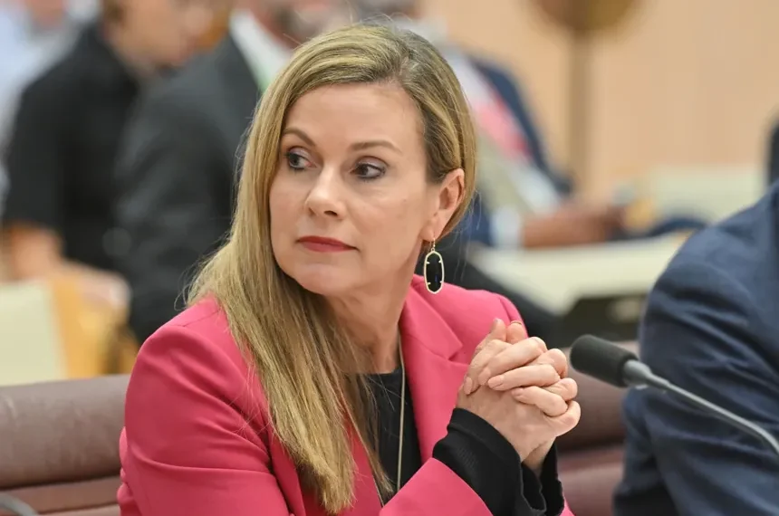 Australian Parliament debates stronger enforcement of child social media restrictions. - Mick/AAP image via AP
