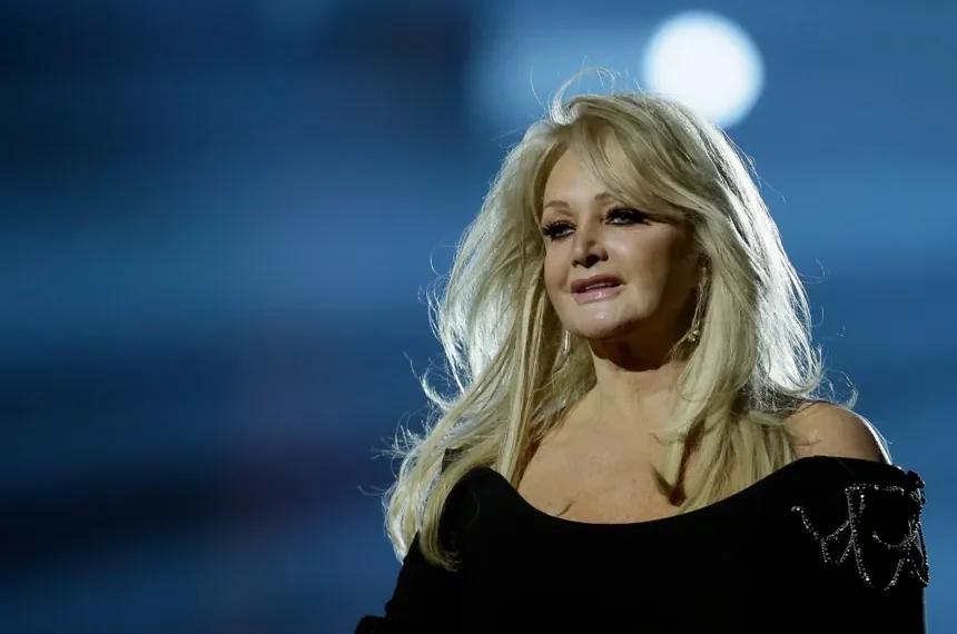 Bonnie Tyler performs on stage during her career after Bonnie Tyler dies announcement - AP Photo/Alastair Grant, File