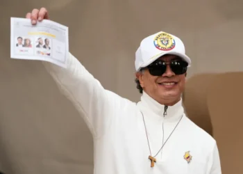 Colombia's political transition faces uncertainty after disputed election outcome. - AP Photo/Fernando Vergara