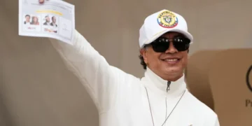 Colombia's political transition faces uncertainty after disputed election outcome. - AP Photo/Fernando Vergara
