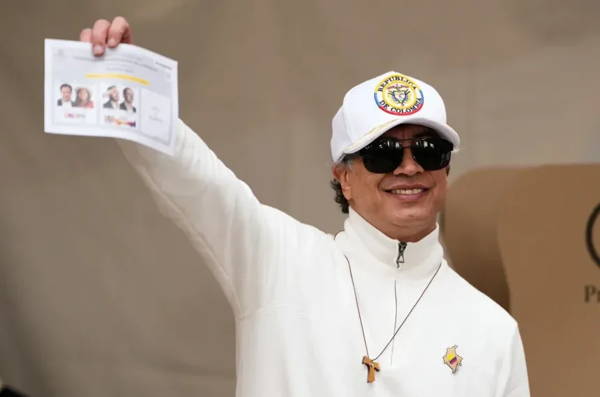 Colombia's political transition faces uncertainty after disputed election outcome. - AP Photo/Fernando Vergara