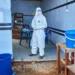 Healthcare workers respond to the Ebola outbreak in eastern Democratic Republic of Congo. - AP Photo/Dirole Lotsima Dieudonne