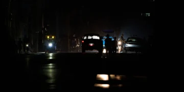 Darkened streets in Cuba following a nationwide power outage. - AP Photo/Ramon Espinosa