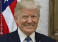 Official portrait of U.S. President Donald Trump.