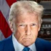 Official portrait of U.S. President Donald Trump photographed in the White House.