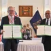 Australian and Fijian leaders sign a defense agreement in Suva. - Mick Tsikas/AAP image via AP1