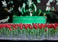 Gen. Ahmad Vahidi attends funeral preparations for Ayatollah Ali Khamenei in Tehran. - Office of Iranian Supreme Leader via AP