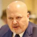 Portrait of International Criminal Court Prosecutor Karim Khan during a meeting in Brussels in 2022.