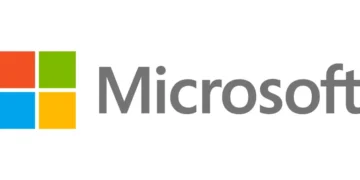 Official Microsoft company logo featuring the four-color square symbol and the Microsoft wordmark on a white background.
