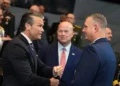 NATO officials discuss European military readiness ahead of alliance summit. - AP Photo/Virginia Mayo