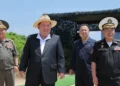 Kim Jong Un observes weapons tests aboard North Korea's Kang Kon destroyer. - Korean Central News Agency/Korea News Service via AP