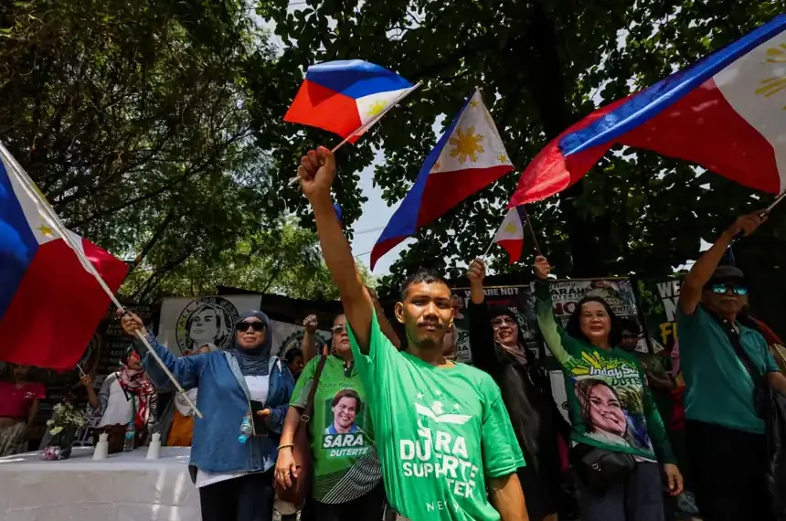 Philippine senators open the impeachment trial of Vice President Sara Duterte. - AP Photo/Gerard Carreon