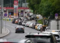 Vehicles wait in long queues outside Russian fuel stations amid shortages - AP Photo/Pavel Bednyakov