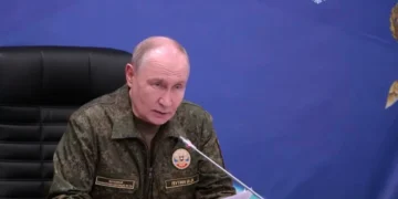 Damaged Russian oil infrastructure amid ongoing Ukrainian long-range strikes - Russian President Press Service via AP