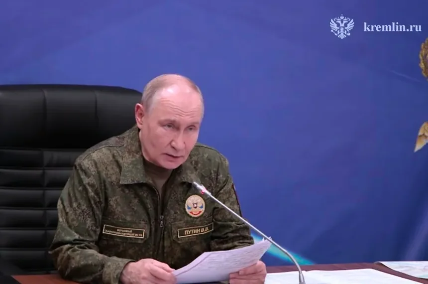 Damaged Russian oil infrastructure amid ongoing Ukrainian long-range strikes - Russian President Press Service via AP
