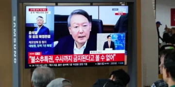 Former South Korean President Yoon Suk Yeol faces legal proceedings after martial law case. - AP Photo/Ahn Young-joon