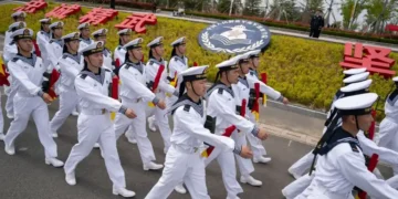 Chinese ballistic missile test raises security concerns across the South Pacific. - AP Photo/Ng Han Guan, File